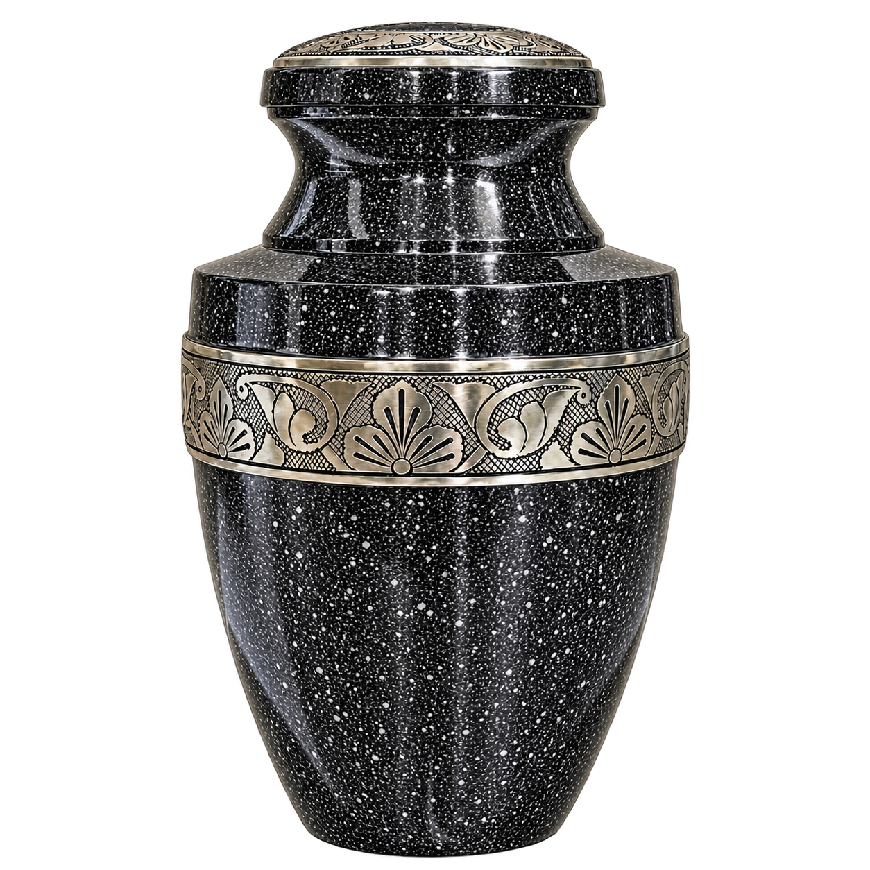 Tranquility Urn, Black Marble