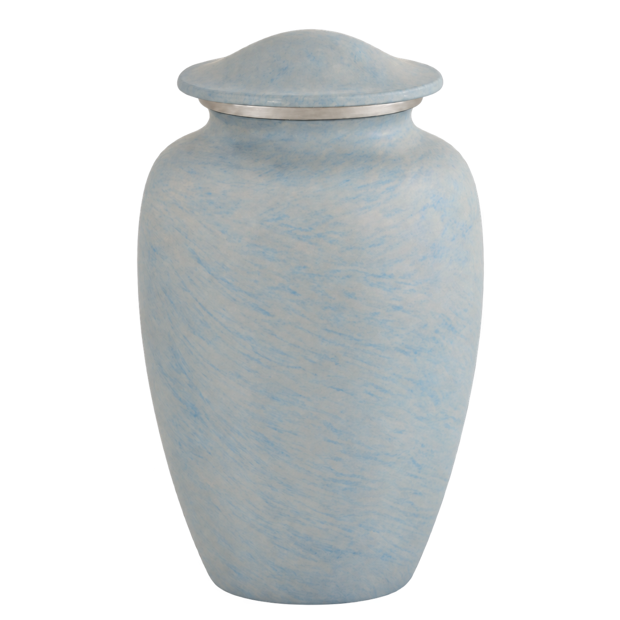 Motif Pastel Collection Urn, Light Blue