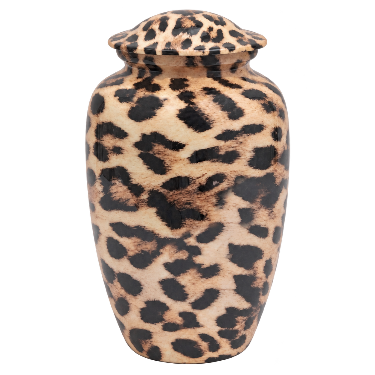 Leopard Urn