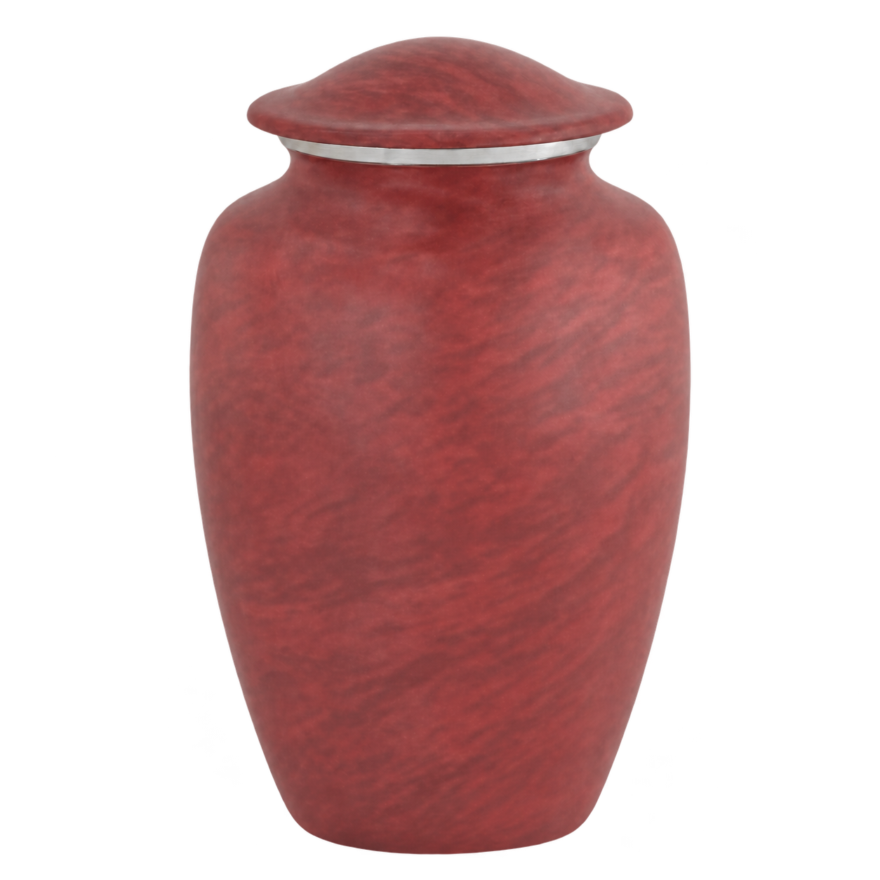 Motif Pastel Collection Urn, Red
