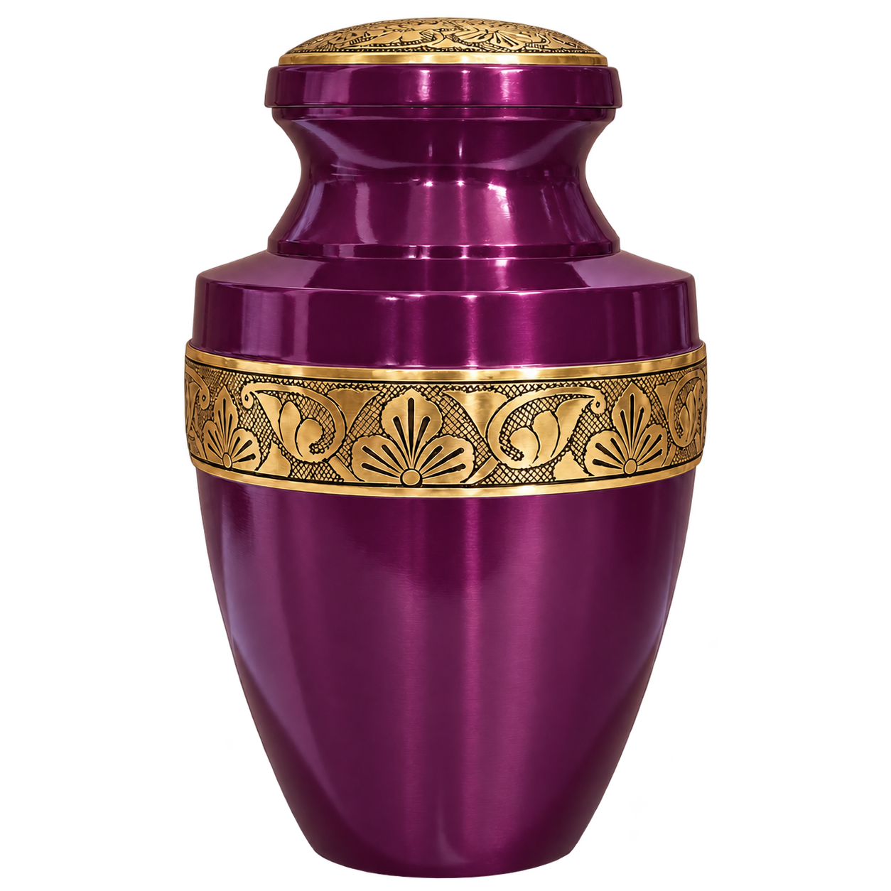 Tranquility Urn, Dark Purple
