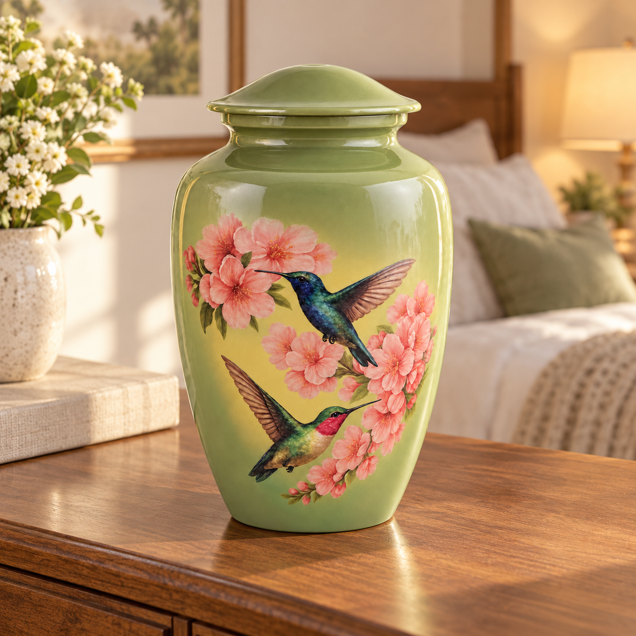 Hummingbird Urn